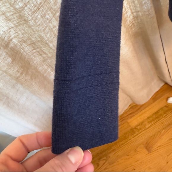 NIC + ZOE Polished Peacoat Navy Jacket, Size XS - Picture 9 of 14